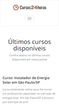 Mobile Screenshot of cursos24horas.org
